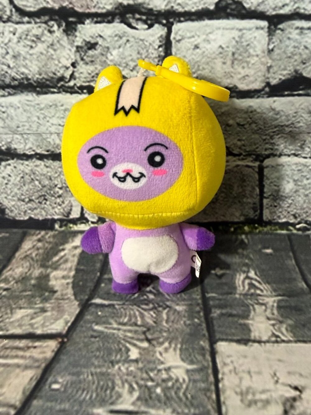 LankyBox Foxy Mini Plush 5" Key Chain \ Bag Clip Toy (PL-17)